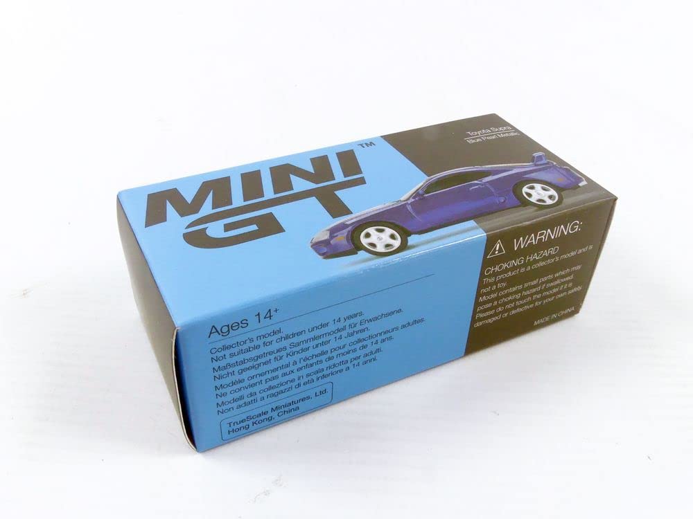 MINI GT トヨタスープラ ブルーパールメタリック 2個セット Amazon | MINI GT 1/64 トヨタ スープラ ブルーパールメタリック 左